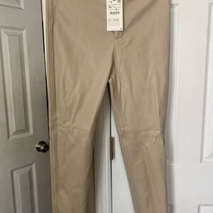 Zara Light Tan Leggings